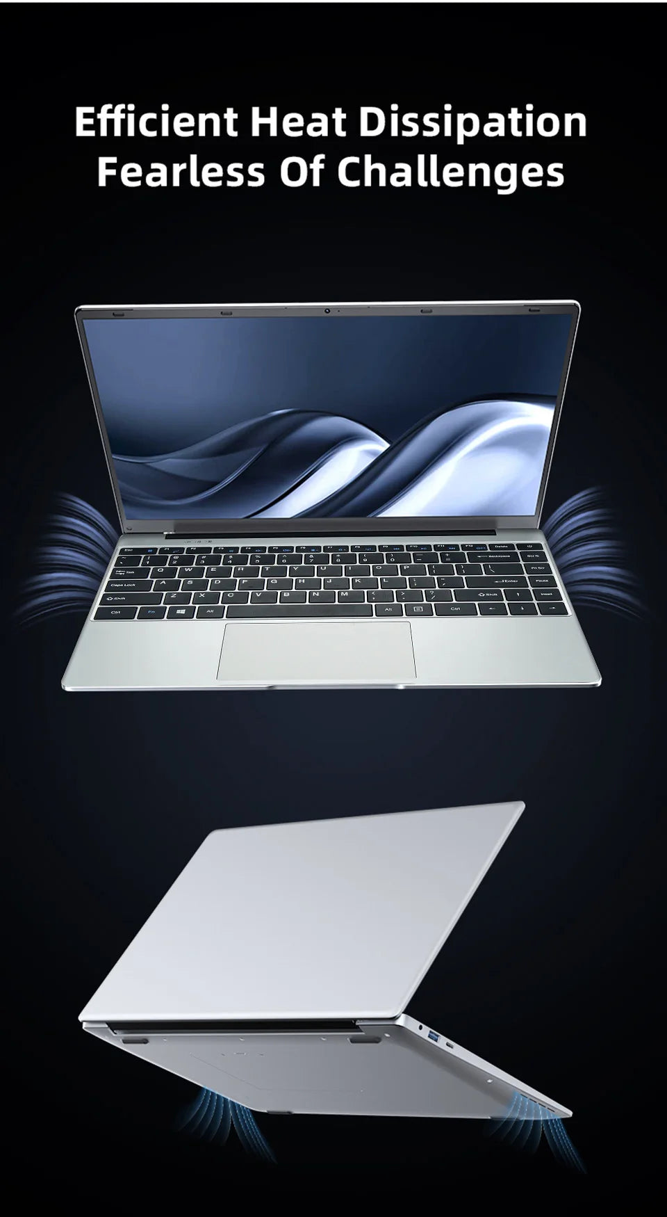 Ultra sottile Windows 11 Computer portatile 14.1" 12GB RAM 512GB 1TB SSD Intel N4000 Notebook Gamer 1920*1080 ufficio studio computer PC