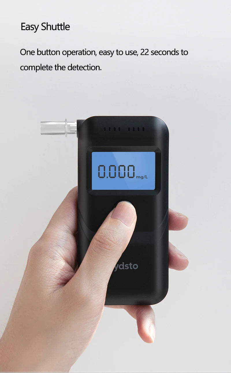 Scelta Hydsto Digital alcol tester alcool rilevatore USB ricaricabile etilometro altamente sensibile sensore che soffia tester