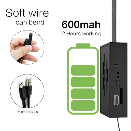 WiFi IP Mini Nanny Camera Modulo Motion P2P batteria Videocamera Videoregistratore Sicurezza domestica Micro camcorder telecomando Nascosto TF