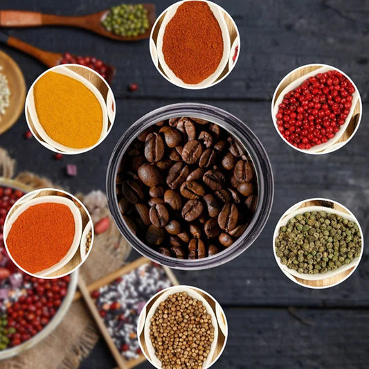 Smerigliatrice elettrica per uso domestico smerigliatrice multifunzionale cereali e granaglie materiali medicinali polvere macchina smerigliatrice chicchi di caffè