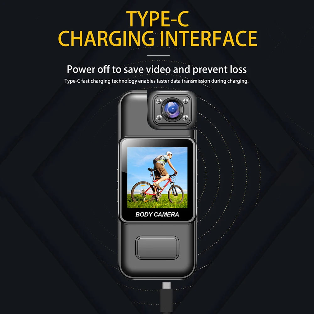 Ultra HD 4K WiFi Mini macchina fotografica portatile Registratore video digitale Polizia BodyCam Visione notturna a infrarossi Sport DV Camcorder 카메라