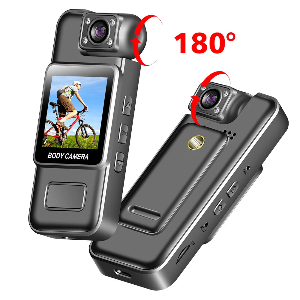 Ultra HD 4K WiFi Mini macchina fotografica portatile Registratore video digitale Polizia BodyCam Visione notturna a infrarossi Sport DV Camcorder 카메라