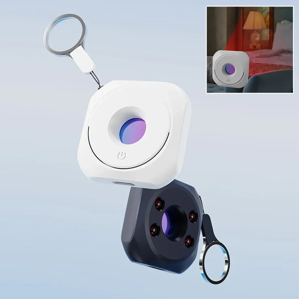 Mini rivelatore della macchina fotografica per la macchina fotografica nascosta portatile Pinhole Lens Detect Gadget Anti-Peeping protezione di sicurezza Candid Detector