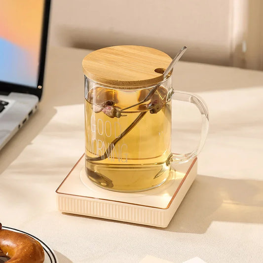 55 gradi temperatura costante riscaldamento coaster usb di ricarica isolamento base inverno caldo e squisito regalo coffe scaldabagno