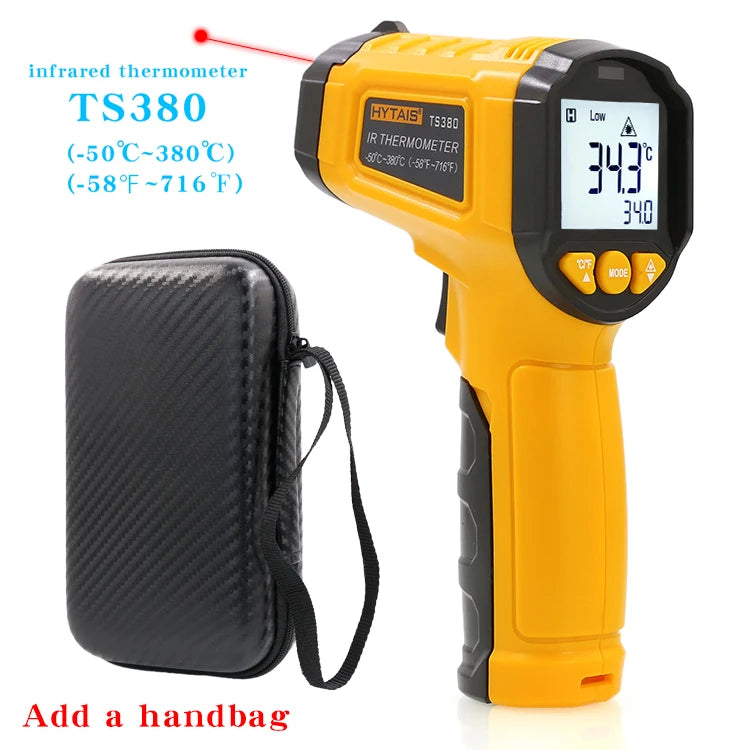 TS380 Termometro a infrarossi senza contatto HYTAIS Misuratore di temperatura elettronico portatile industriale ad alta precisione TS600