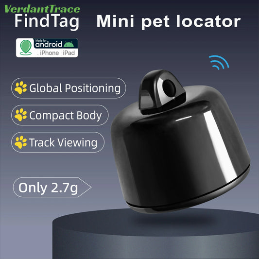 Mini Tracker Smart Find -PER CONOSCERE LA POSIZIONE DEL TUO CANE E GATTO O ALTRI PET.