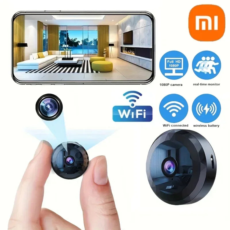 Xiaomi 1080P HD Wireless A11 Telecamera Mini WiFi Monitoraggio Videocamera di sicurezza Batteria ricaricabile Motion Detection Camera Nuovo