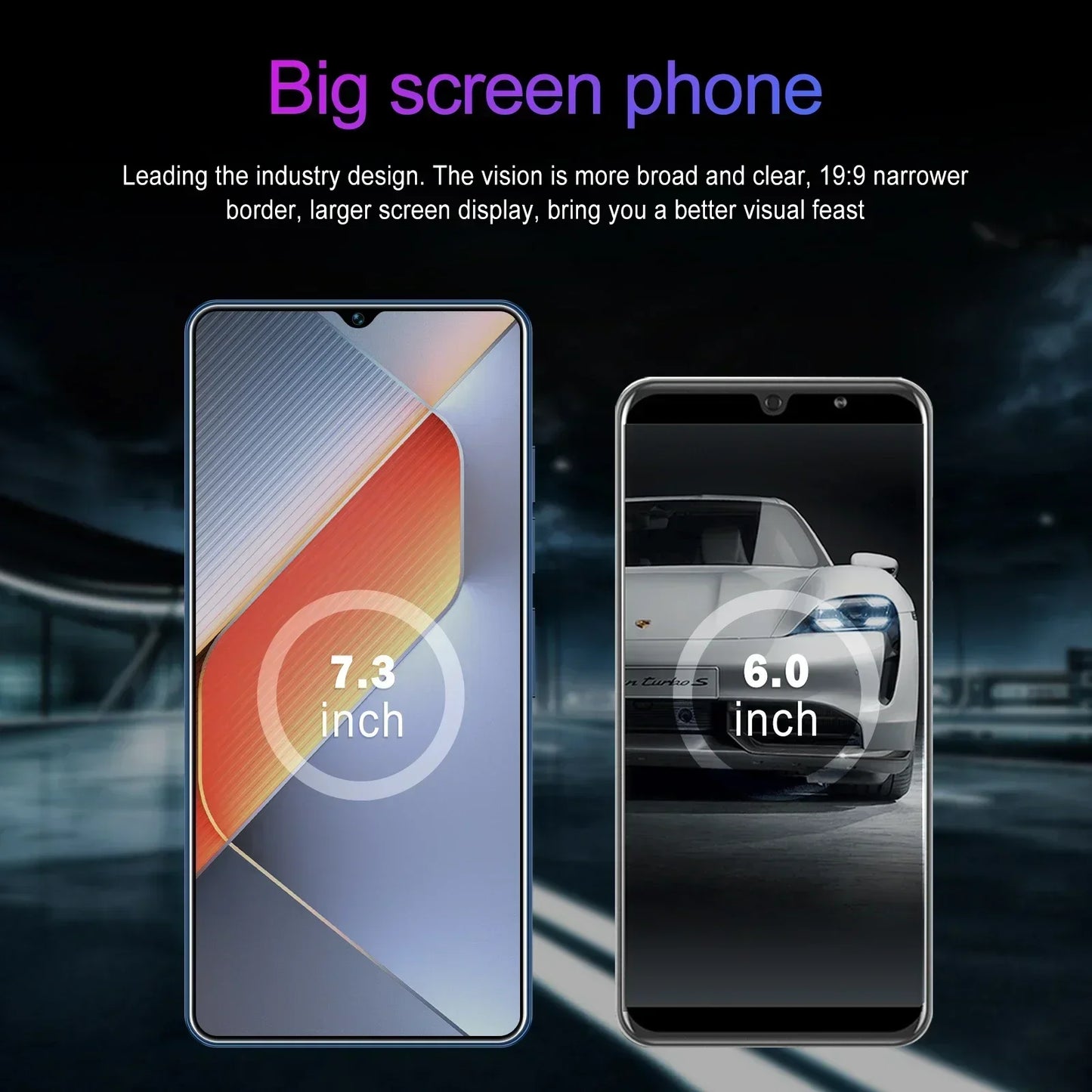 NUOVO smartphone Pova 9S Pro 2025 5G 7,3 pollici HD 22G+2TB Telefono cellulare Dual SIM Telefoni cellulari 50+108MP 7000mAh Android 14 sbloccato NFC