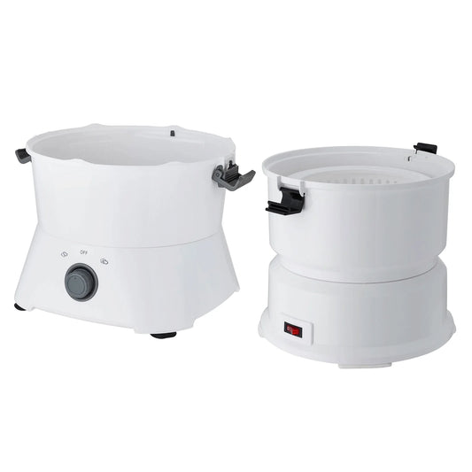 Potato Peeler Electric, Large Capacity Peeler with Stainless Steel Blades for Kitchens Restaurant Fast Food Shops