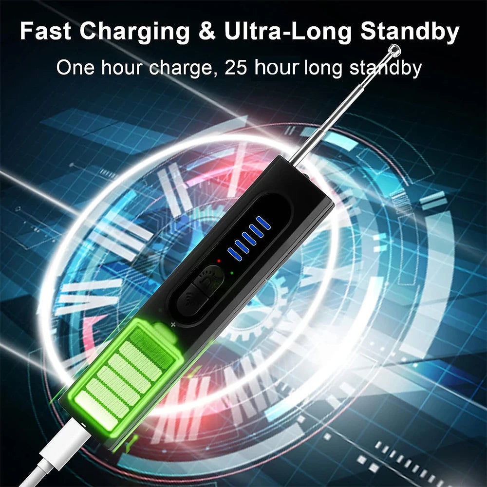 X13 Anti Spy Hidden Camera Rivelatore Anti-Spy GPS Tracker Dispositivo di ascolto Bug RF Wireless Signal Scanner per l'hotel Ufficio Viaggio