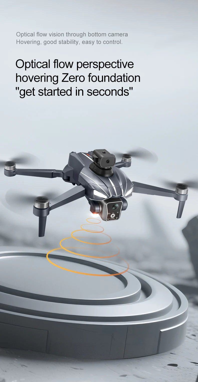 K18 Max 4,5 pollici grande schermo Drone 360° Laser per evitare ostacoli Posizionamento GPS Flusso ottico Dispositivo di lancio aereo RC Drone Giocattolo