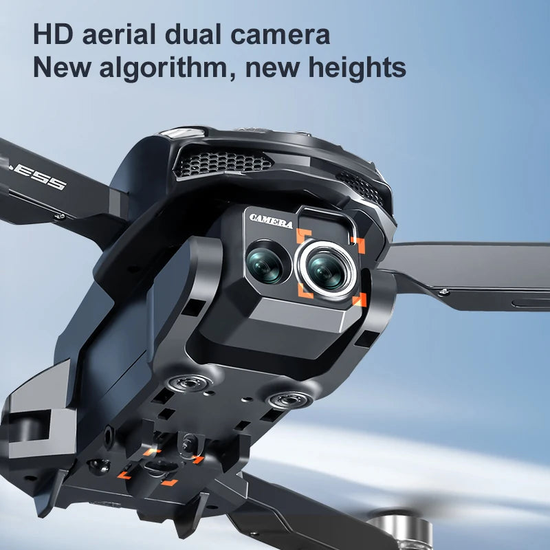 Drone S168 controllato da schermo, flusso luminoso brushless EEC 8K ad alta definizione, evitamento ostacoli su quattro lati, elicottero leggero FPV