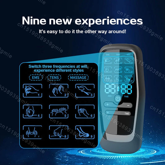 EMS Eletric Stimolazione muscolare USB Fisioterapia Decine di unità Pulse Impulse Mini massaggiatore per il corpo intero Macchina dimagrante