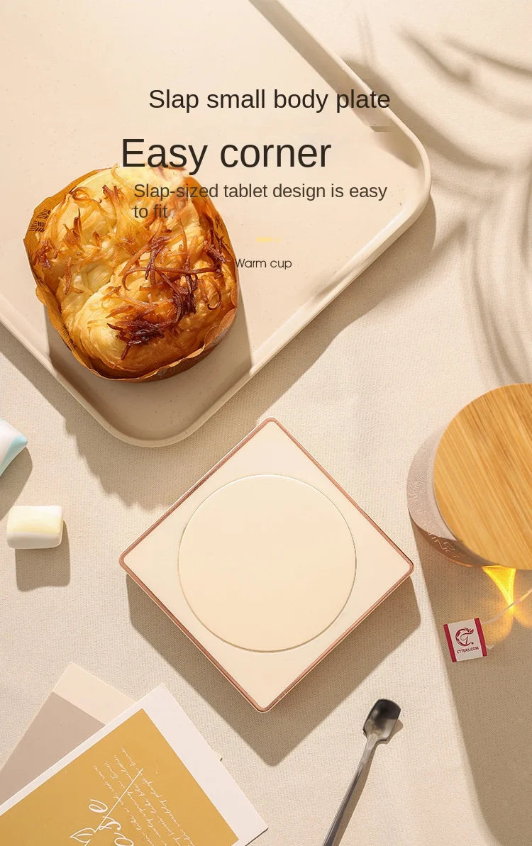 55 gradi temperatura costante riscaldamento coaster usb di ricarica isolamento base inverno caldo e squisito regalo coffe scaldabagno