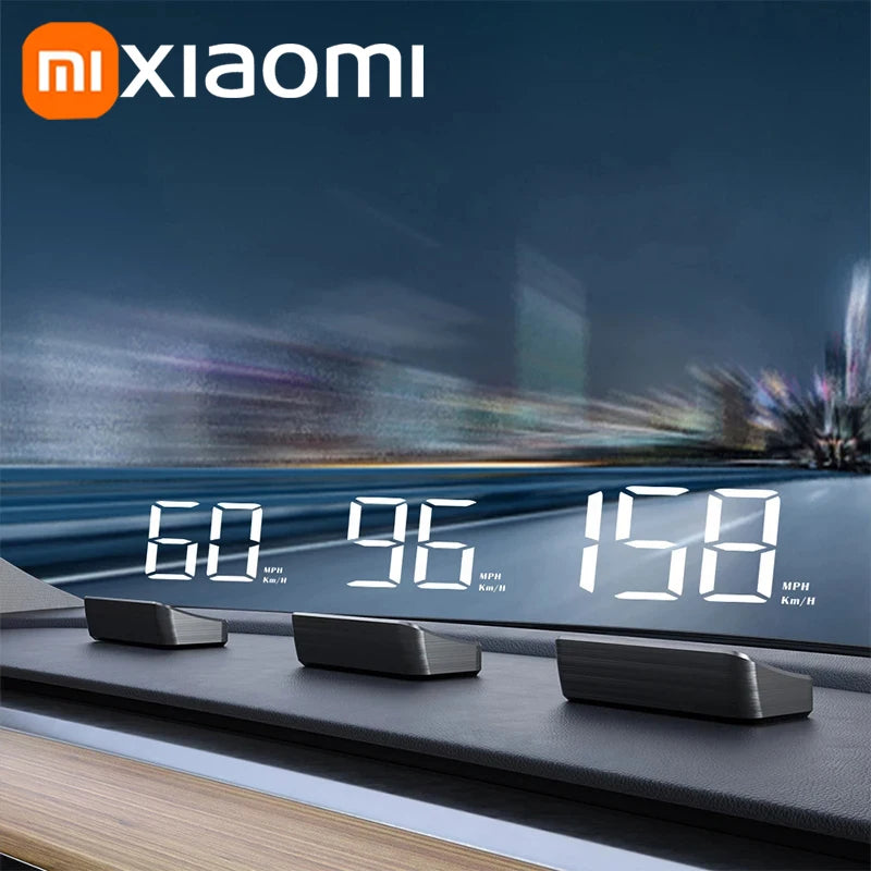Xiaomi Car Speedometer M2 HUD Head-Up Display a LED Misuratore di velocità digitale Proiettore parabrezza Veicoli Auto Elettronica Accessori