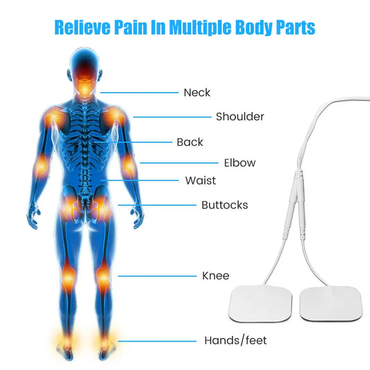 15 Modi EMS Stimolatore muscolare elettrico 20 livelli TENS Fisioterapia Pulse Massager per tutto il corpo Macchina Sollievo dal dolore + Meridian Pen