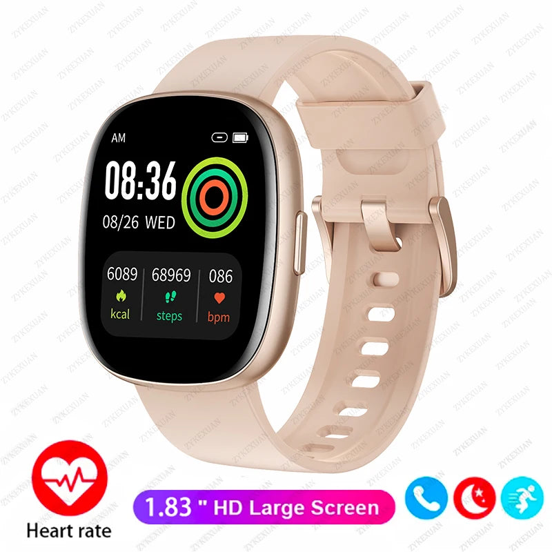 Per Xiaomi Android Smart Watch Uomini Donne Regalo Full Touch Screen Sport Fitness Orologi Bluetooth Chiamata Digitale Smartwatch 2025 Nuovo