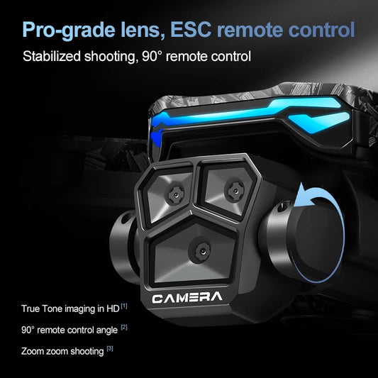 D13 RC Drone Professional 4K Camera con 5G WiFi FPV UAV Schermo Telecomando Brushless Obstacle Avoidance Quadcopter Giocattoli