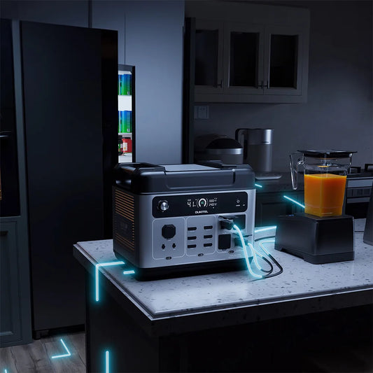 OUKITEL Batile 2048Wh a 16384Wh LP2000 Pro Centrale elettrica portiFePO4 batteria 3600W AC uscita 2000W controllo app