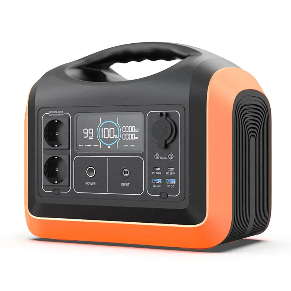 1200w Charge Backup Powerstation Lifepo4 Battery Energy System Supply Portable Solar Generator Panel Sets Power Station 1000w