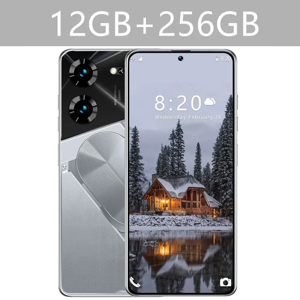 Cellulari Pova 5 Pro Originale 5G Smartphone 7.3HD Dual Sim Smart Mobile Phones 6800mAh Android 13 GPS Versione globale Telefono cellulare