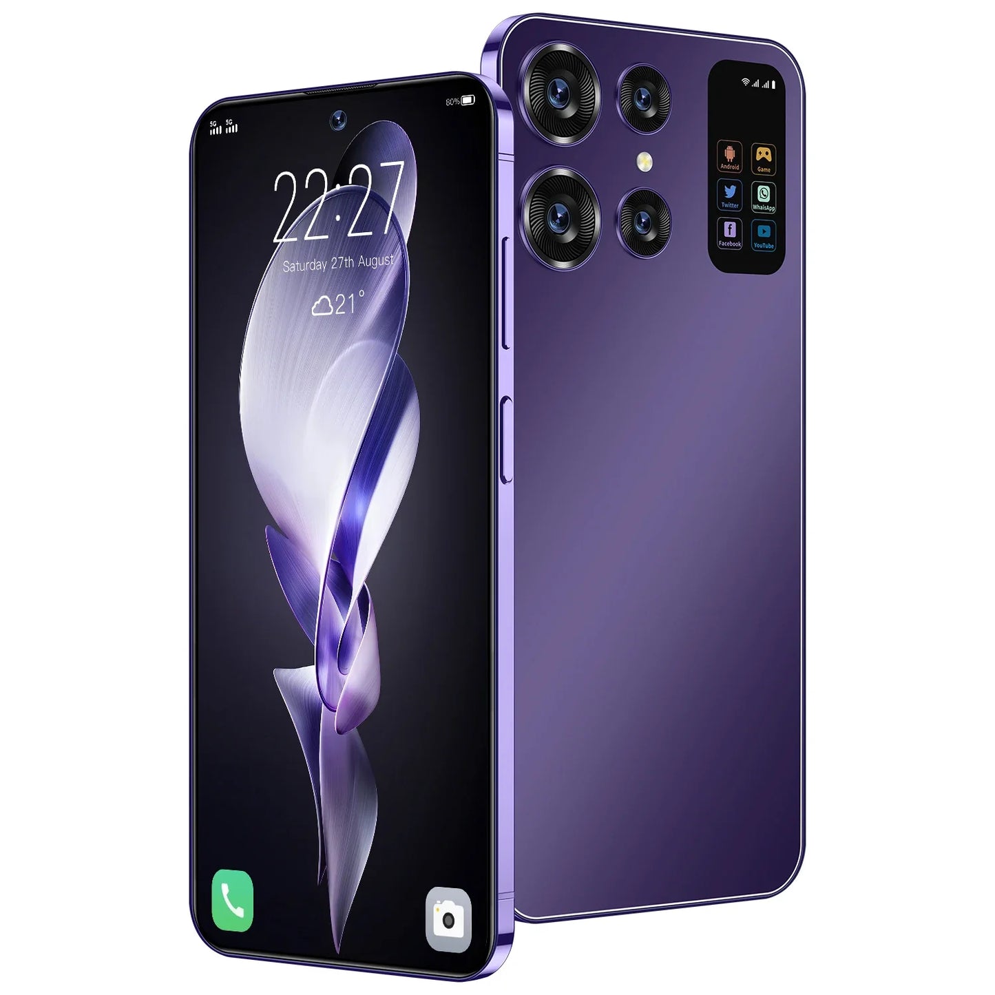 Nuovo smartphone 2025 da 22 GB, 2 TB, schermo da 7,0 pollici, 7000 Mah, Android13 cellulare Dual Sim Face sbloccato, telefono cellulare 5G