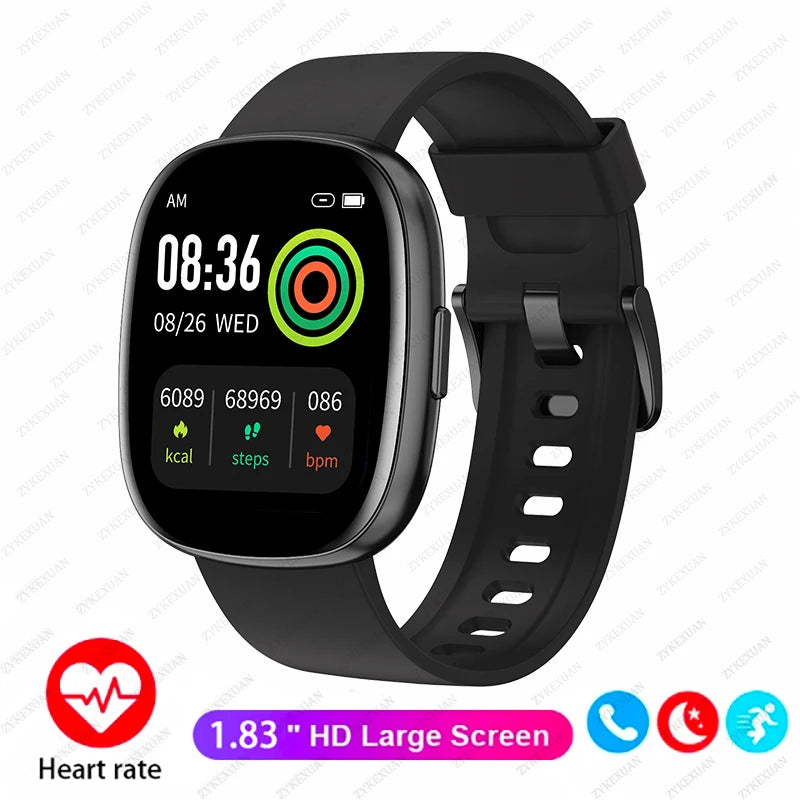 Per Xiaomi Android Smart Watch Uomini Donne Regalo Full Touch Screen Sport Fitness Orologi Bluetooth Chiamata Digitale Smartwatch 2025 Nuovo