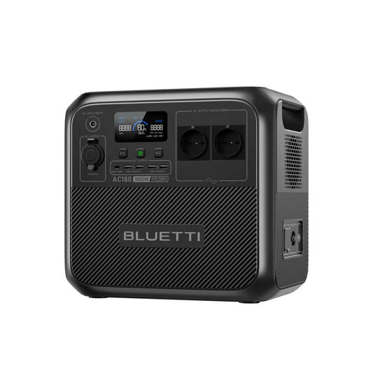 EU Plug BLUETTI portatile centrale elettrica AC180 1152Wh LiFePO4 batteria di backup 1800W AC Outlet. per il campeggio, off-grid, interruzione di corrente