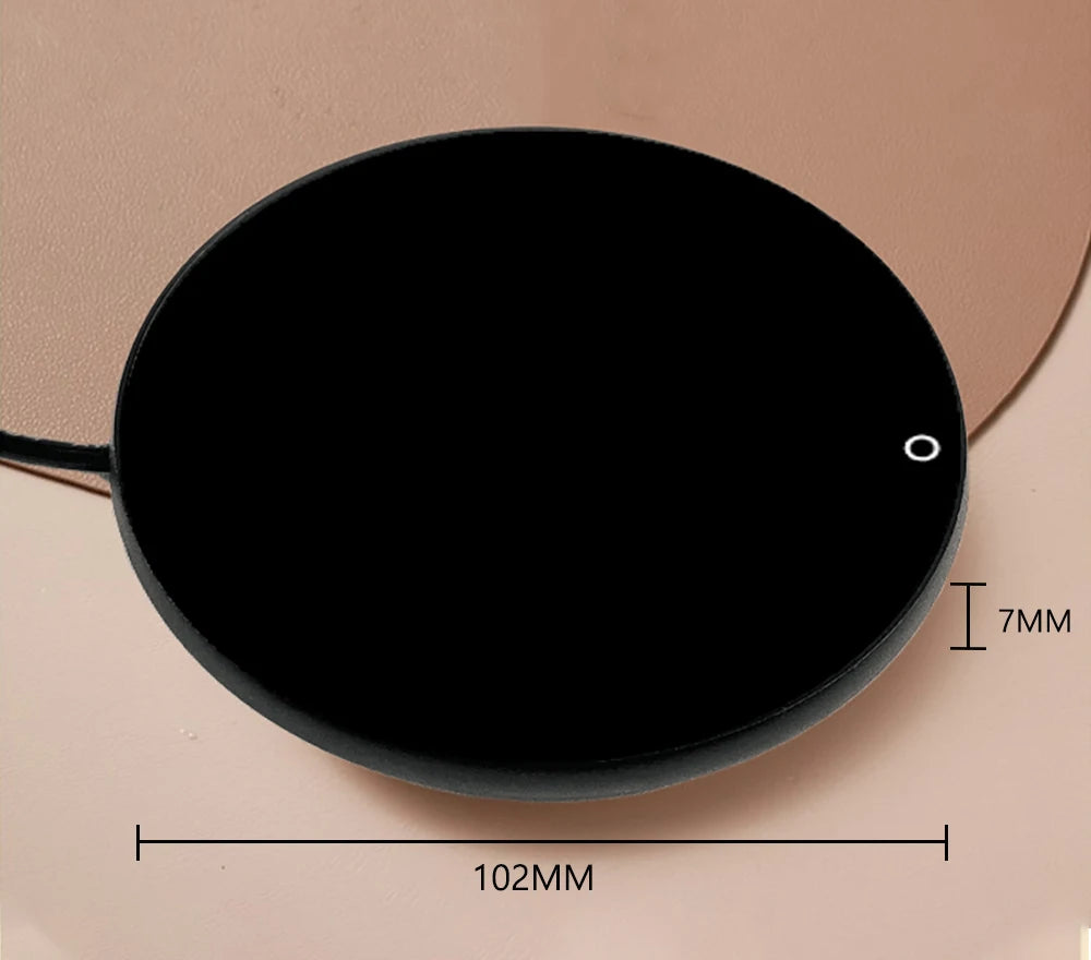 Riscaldatore di tazza USB caffè tazza scaldino elettrico latte tazza di tè riscaldamento sottobicchiere tazza scaldino per l'ufficio a casa USB scrivania tazza scaldino
