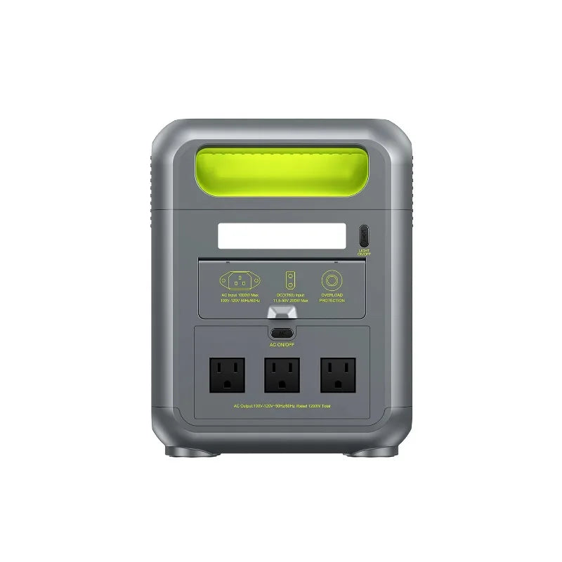 Centrale elettrica portatile leggera Fossibot F1200, batteria LiFePO4 da 1024 Wh, generatore solare da 1200 W, backup domestico, campeggio all'aperto, alimentazione mobile