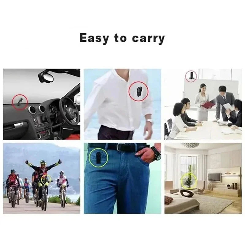 Xiaomi MIJIA HD Mini DV Telecamera sportiva Corpo videocamera Supporto Videoregistratore portatile Telecamera di sicurezza per tata Piccola auto sportiva DVR Webcam