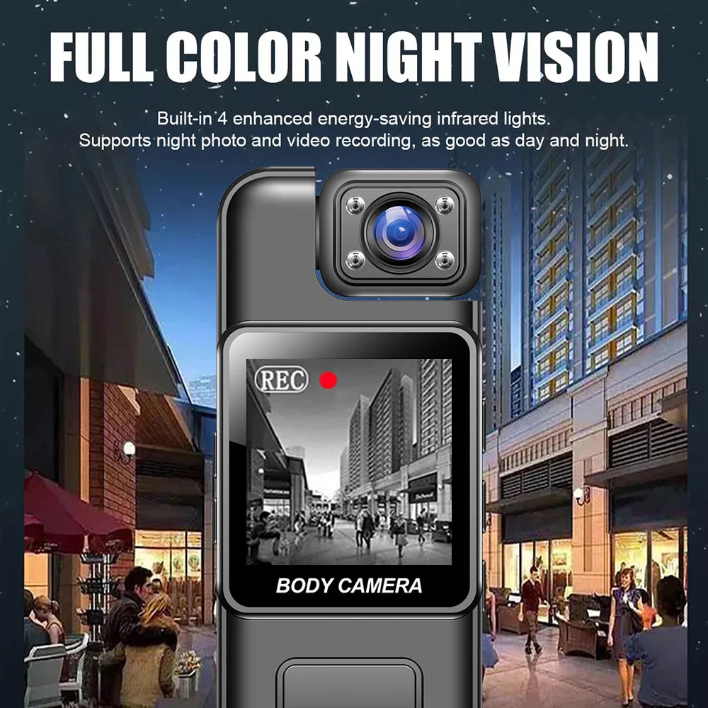 Ultra HD 4K WiFi Mini macchina fotografica portatile Registratore video digitale Polizia BodyCam Visione notturna a infrarossi Sport DV Camcorder 카메라