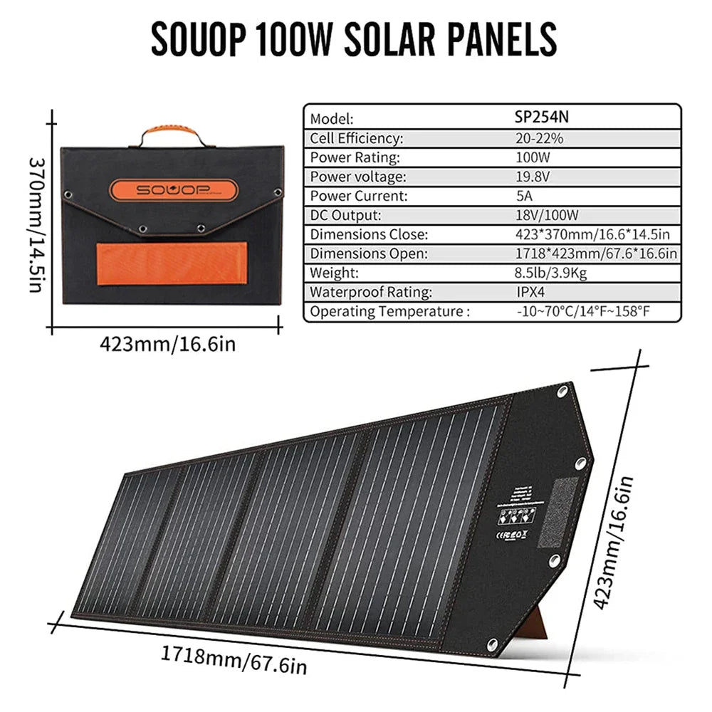 1200w charge backup powerstation lifepo4 battery energy system supply portable solar generator panel sets power station 1000w