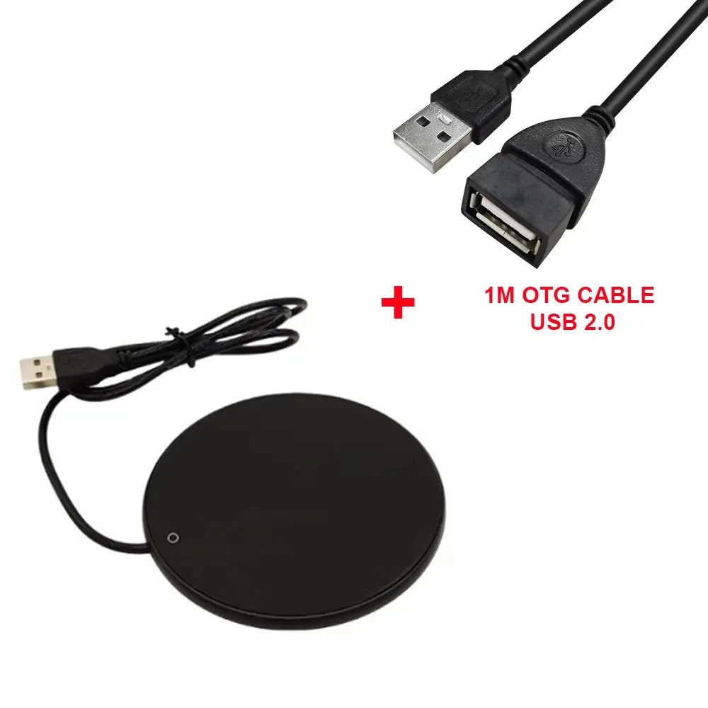 Riscaldatore di tazza USB caffè tazza scaldino elettrico latte tazza di tè riscaldamento sottobicchiere tazza scaldino per l'ufficio a casa USB scrivania tazza scaldino