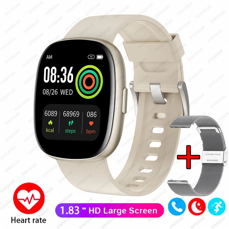 Per Xiaomi Android Smart Watch Uomini Donne Regalo Full Touch Screen Sport Fitness Orologi Bluetooth Chiamata Digitale Smartwatch 2025 Nuovo