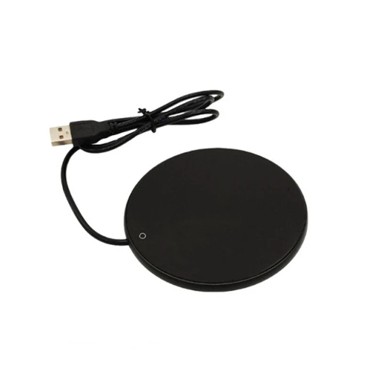 Riscaldatore di tazza USB caffè tazza scaldino elettrico latte tazza di tè riscaldamento sottobicchiere tazza scaldino per l'ufficio a casa USB scrivania tazza scaldino