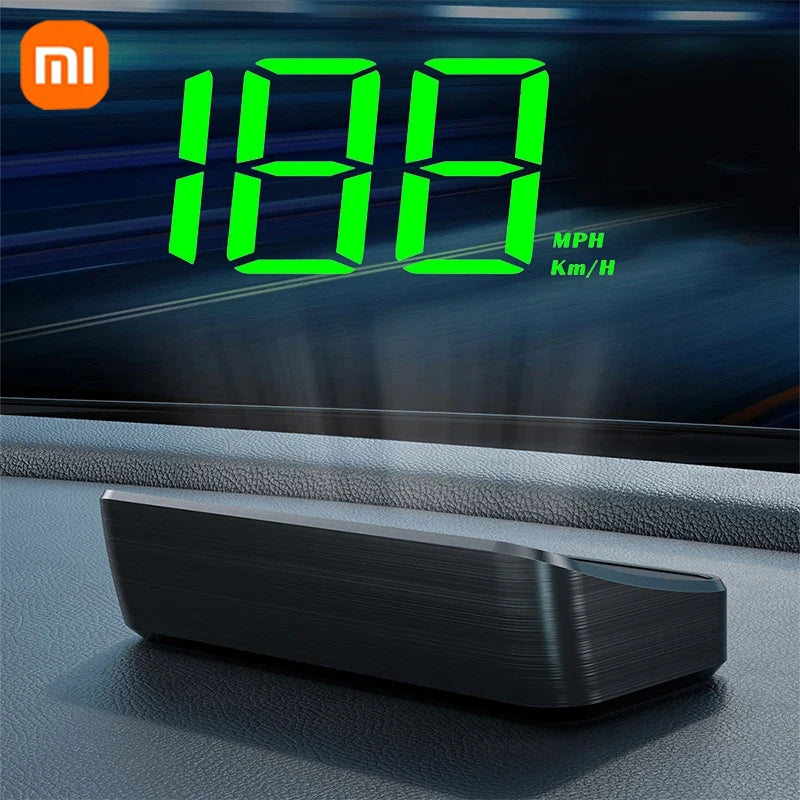 Xiaomi Car Speedometer M2 HUD Head-Up Display a LED Misuratore di velocità digitale Proiettore parabrezza Veicoli Auto Elettronica Accessori