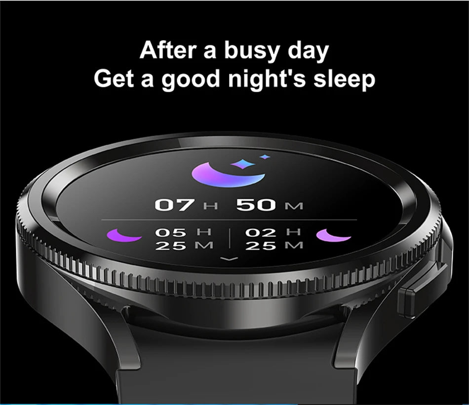 2025 Nuovo per Samsung Galaxy Watch 6 Smartwatch AMOLED sempre sul display Bluetooth Chiamata GPS NFC Smart Watch Uomini Android IOS