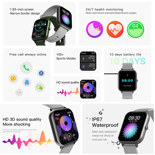 2025 Nuovo per Xiaomi Redmi Watch 5 Originale Uomini GPS Traccia Bluetooth Chiamata Frequenza cardiaca Sport impermeabile Fitness Braccialetto intelligente Donne