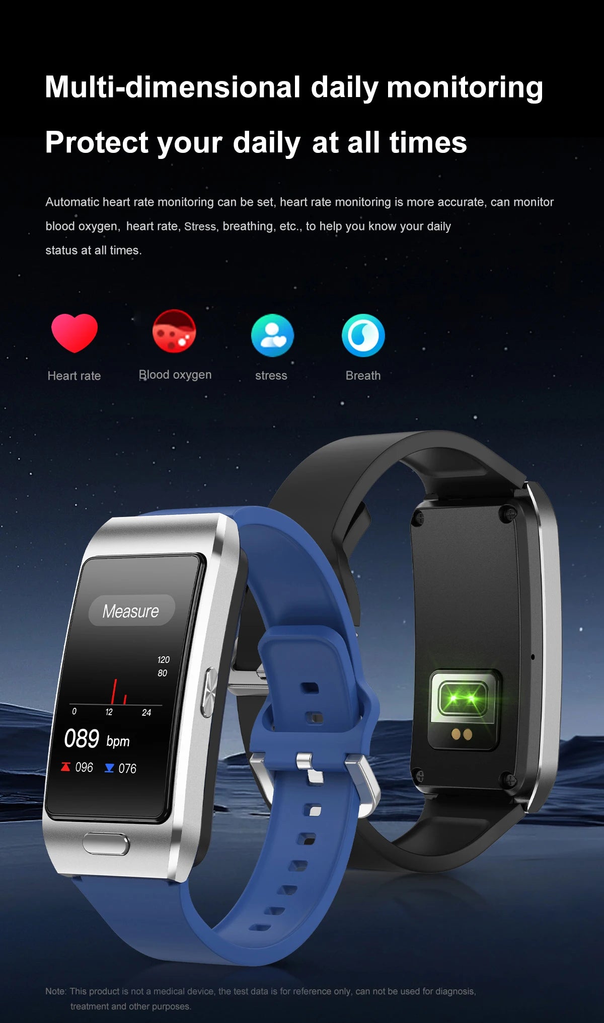LIGE TWS 2 In 1 Uomini Donne Smart Watch ECG GPS Impermeabile Frequenza cardiaca Ossigeno Bluetooth Auricolare Fare Telefonate 2025 Nuovo
