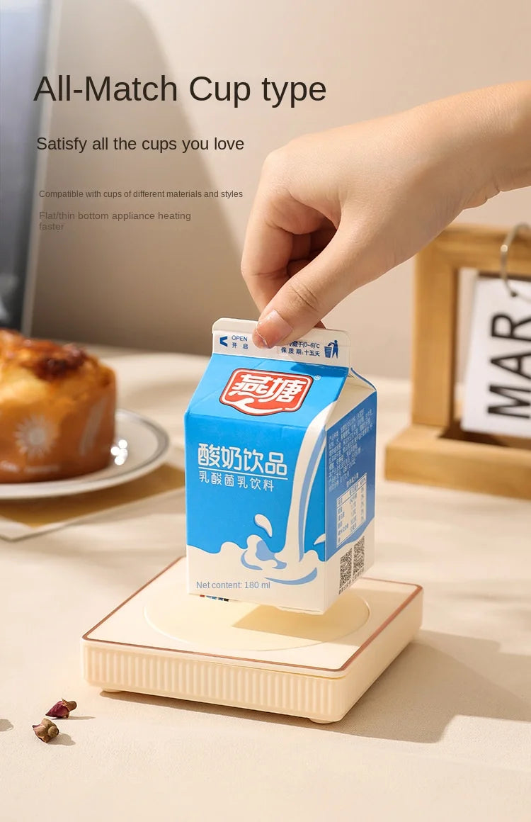 55 gradi temperatura costante riscaldamento coaster usb di ricarica isolamento base inverno caldo e squisito regalo coffe scaldabagno
