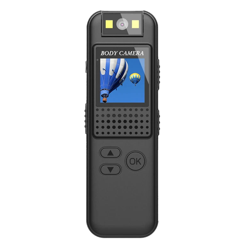 Mini Body Camera Full HD 1080P Telecamera montata sul corpo Piccola telecamera portatile per visione notturna Polizia Body Cam supporto TF card mini fotocamera