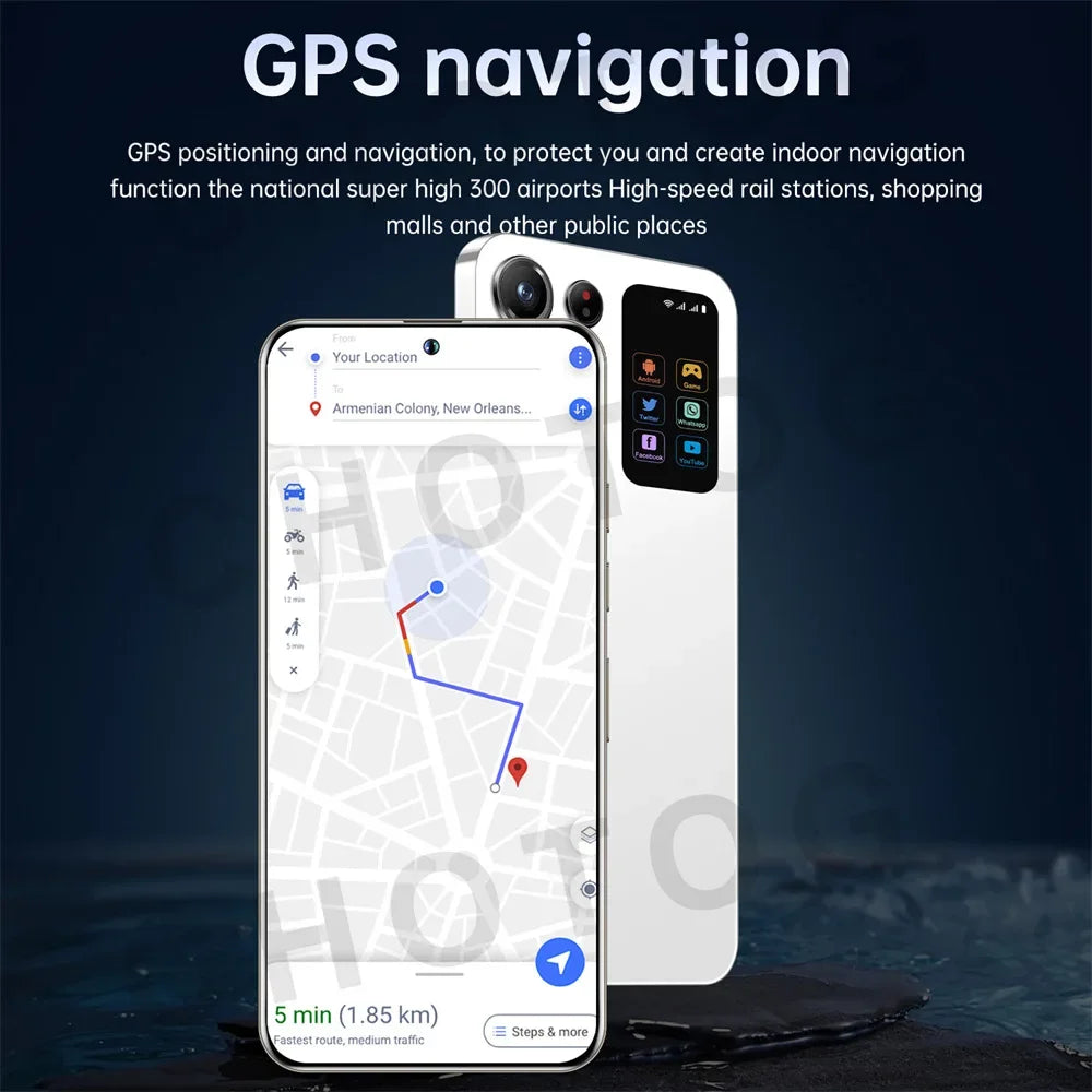 Cellulari 2025 SMS 25 Ultra 5G Smartphone originale 7.3HD Dual SIM 108MP Telefono cellulare Android versione globale 7800mAh Telefoni cellulari