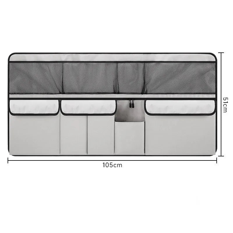 Borsa portaoggetti per bagagliaio auto Borsa appendiabiti per sedile auto SUV Borsa portaoggetti multifunzionale in rete Articoli per riporre gli interni auto