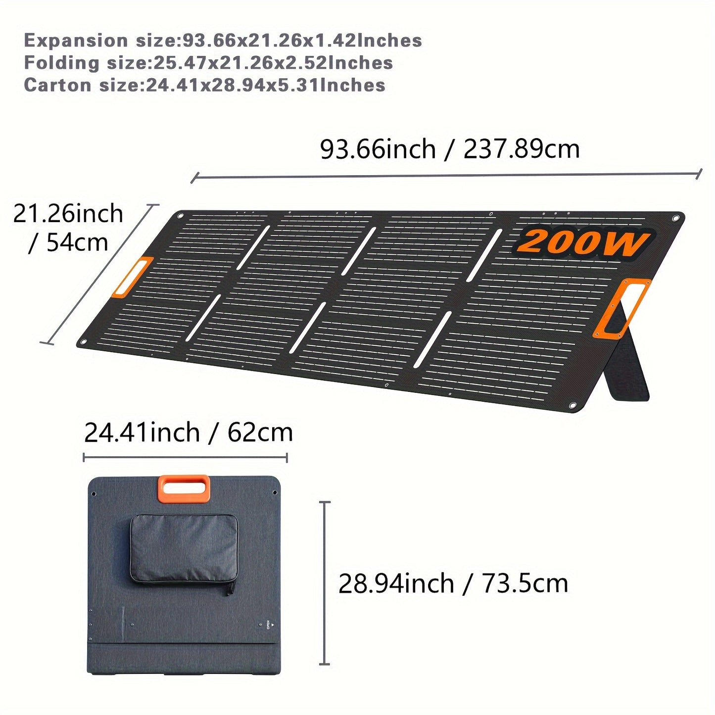 Centrale elettrica portatile con pannello solare, generatore solare da 293 Wh-1075 Wh con uscita USB-C PD da 60 W, uscita CA a onda sinusoidale pura da 110 V, torcia elettrica, batteria LiFePO4