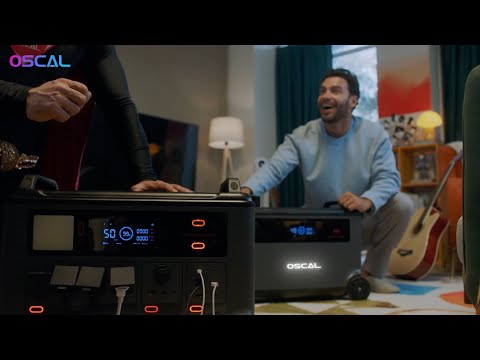 Blackview Oscal PowerMax 6000, stazione di alimentazione robusta da 6000 W, batteria LiFePO4