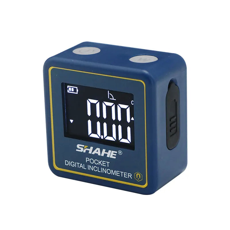 SHAHE Piccolo livello digitale ricaricabile Protrattore Inclinometro Digital Angle Finder Strumenti di misurazione dell'angolo