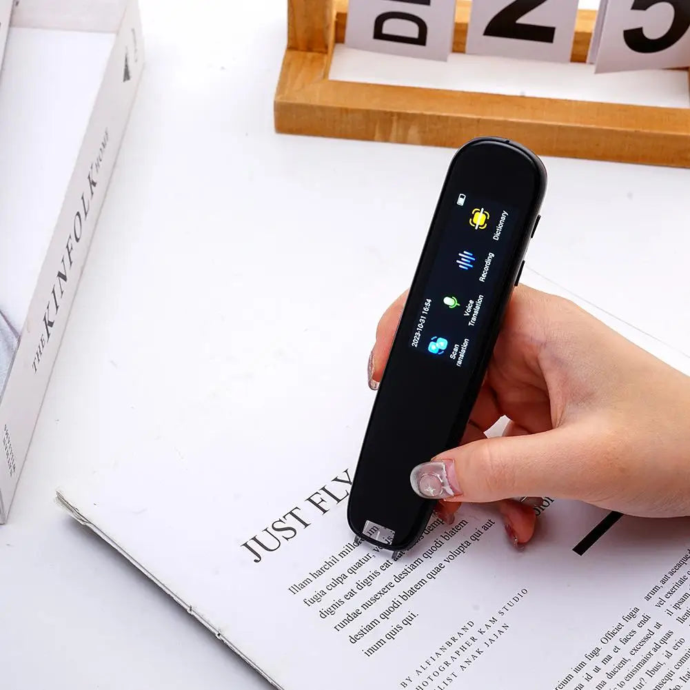 TRADUTTORE A Penna di traduzione offline per dizionario studente insegnante inglese intelligente punto di scansione lettura 123 lingue traduttore penna