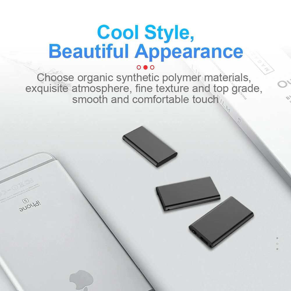 Ultra-sottile piccolo mini registratore vocale 4-32GB Digtal suono professionale attivato Dictaphone rumore ridurre registrare 8 GB lettore MP3