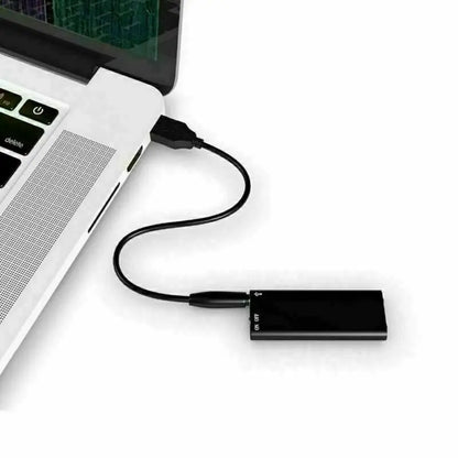 Ultra-sottile piccolo mini registratore vocale 4-32GB Digtal suono professionale attivato Dictaphone rumore ridurre registrare 8 GB lettore MP3
